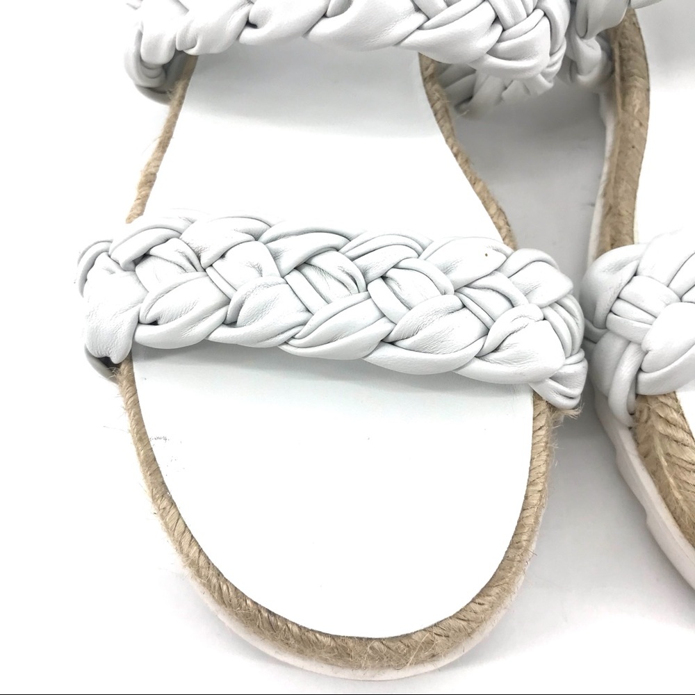 Marc Fisher White Jaimee Espadrille Slide Sandal - image 3